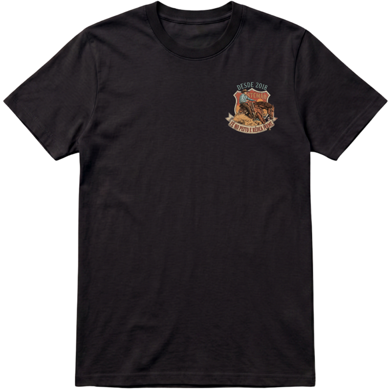 "Estampa RÉDEA FIRME" Camiseta Premium Unissex Bunker Studios
