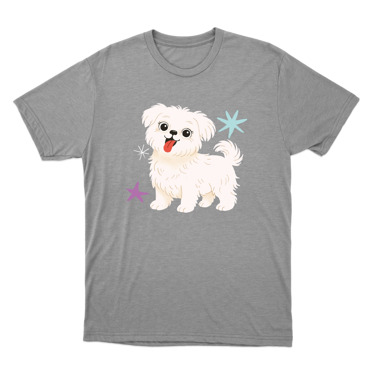 "Maltês" Camiseta Básica Unissex