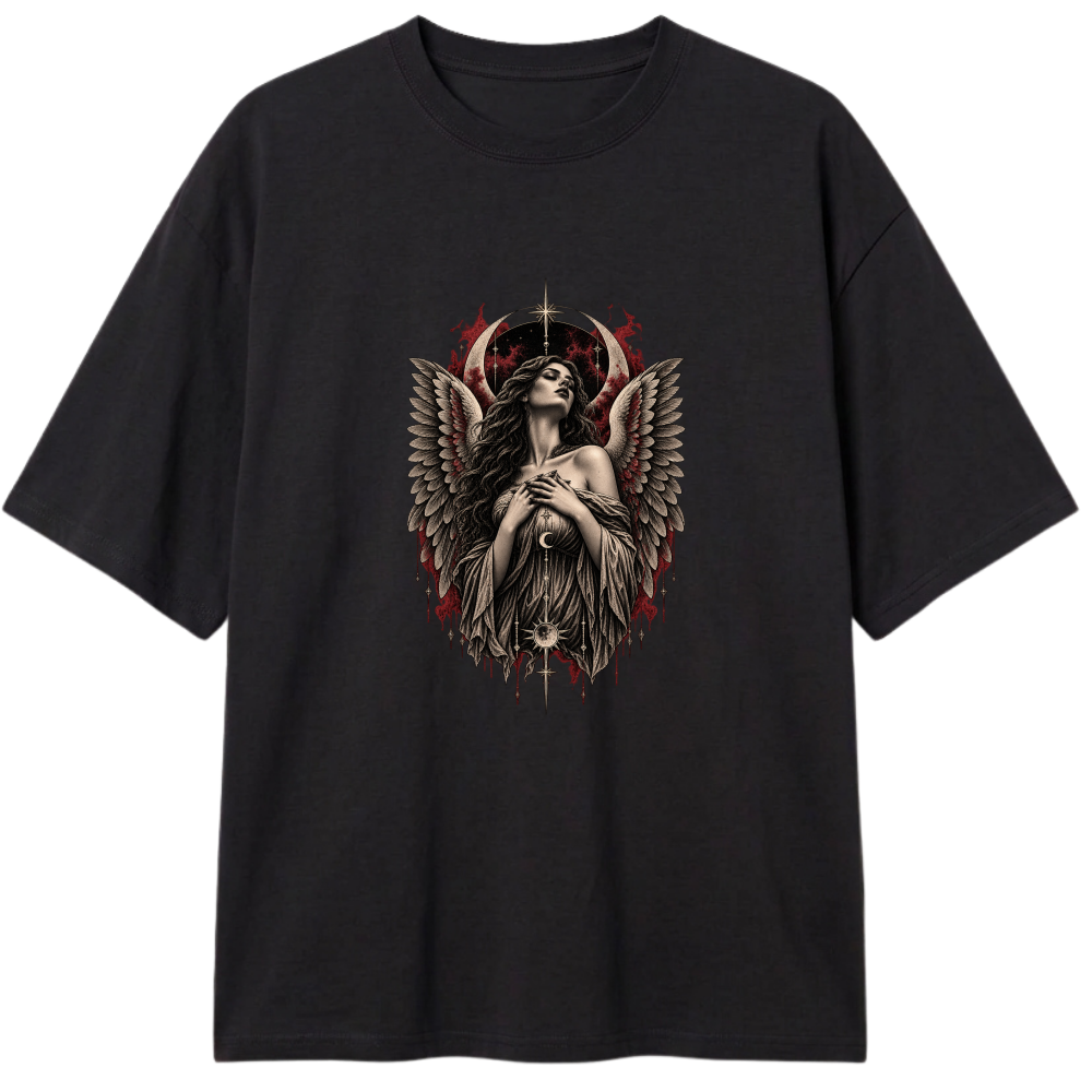 "Camiseta Oversized - Fallen Angel" Camiseta Oversized Classic
