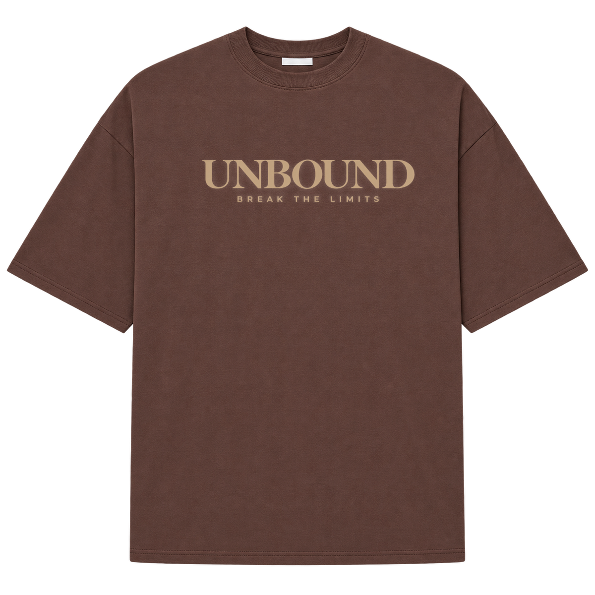 "Sem limites" Camiseta Oversized Suedine 220g