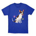 "Cão SRD flocos" Camiseta Básica Unissex