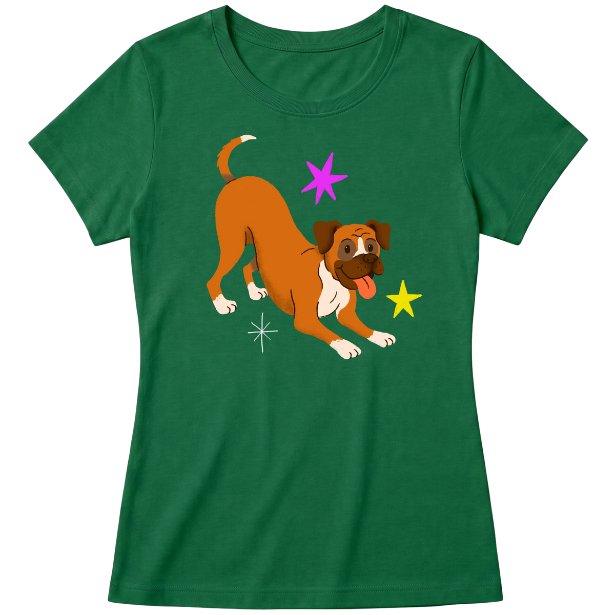 "Boxer" Blusa Baby Look