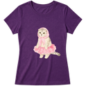 "Baby Look Pinky Kitty" Blusa Baby Look