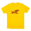 "Dachshund - Salsicha" Camiseta Básica Unissex
