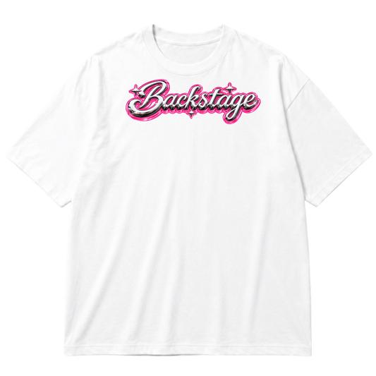 "Camiseta Oversized Backstage" Oversized Premium 96% algodão 4% Elastano