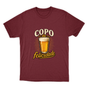 "Copo da Felicidade" Camiseta Básica Unissex