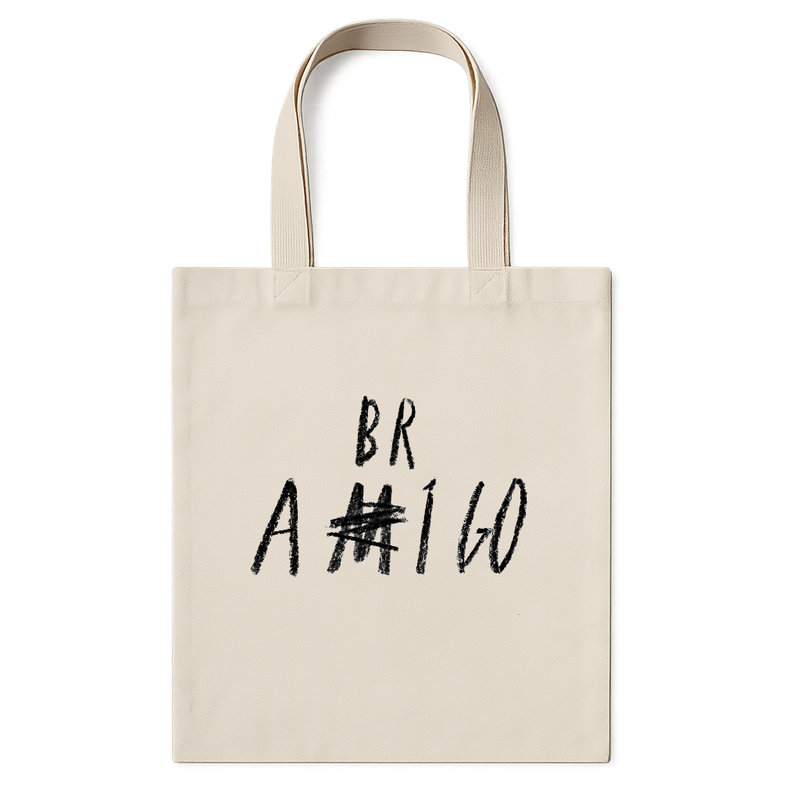 "Bolsa; Amigo//Abrigo" Ecobag