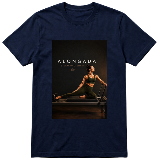 "Alongada" Camiseta regular básica