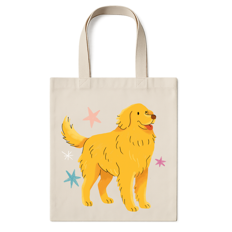"Golden retrivier" Ecobag