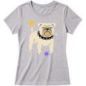 "Bulldog" Blusa Baby Look