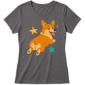 "Corgi" Blusa Baby Look