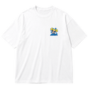 "Super Poderosa Azul" Oversized Premium 96% algodão 4% Elastano