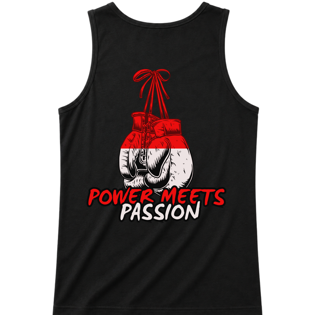 "Camiseta oversized estampa de boxe" Regata Básica