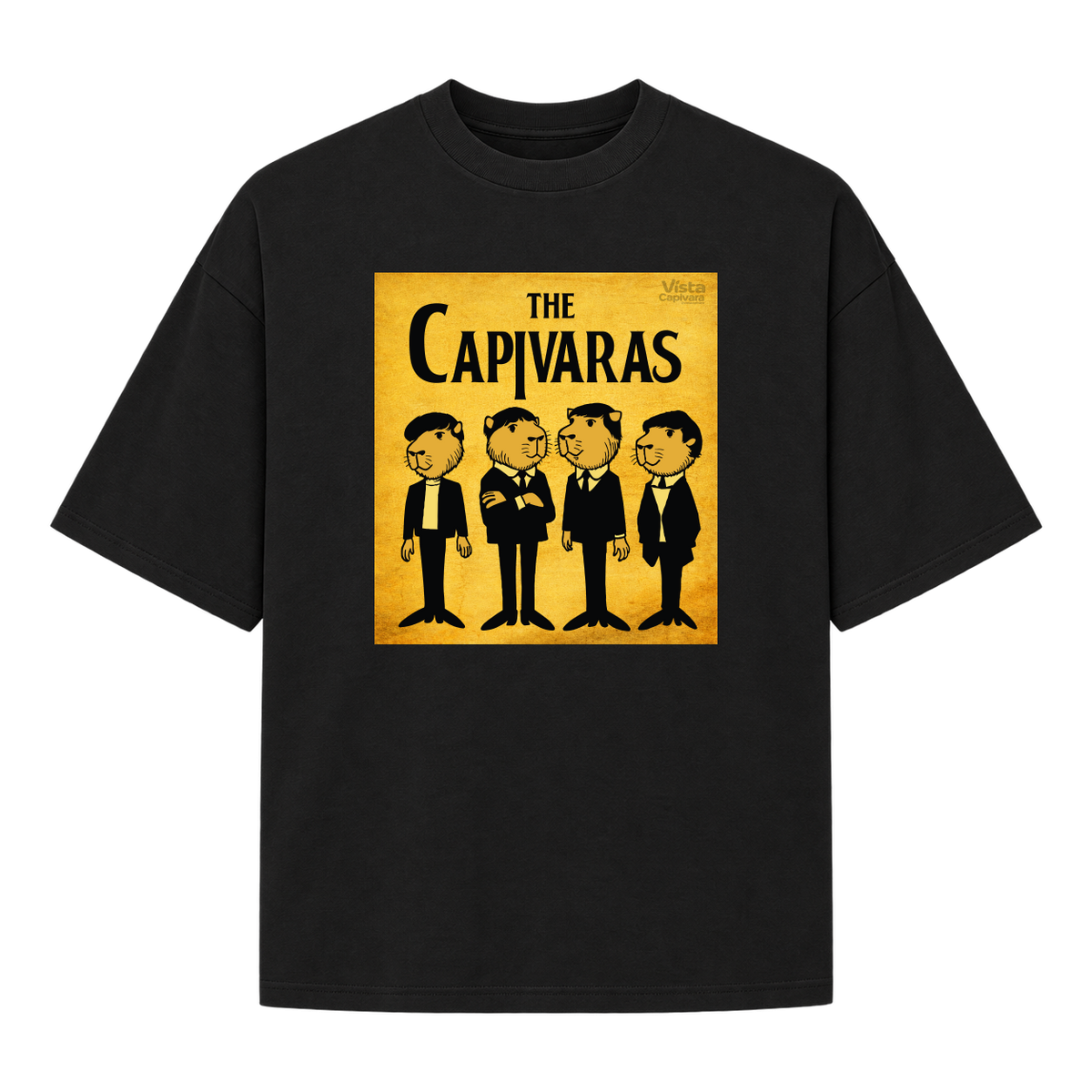 "The Capivaras" Camiseta Oversized Suedine 220g