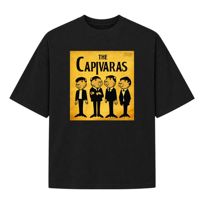 "The Capivaras" Camiseta Oversized Suedine 220g
