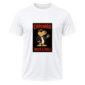"Capivara Rock & Roll  DTG" Camiseta Dryfit Masculina Basic