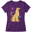 "Galgo Afegão" Blusa Baby Look