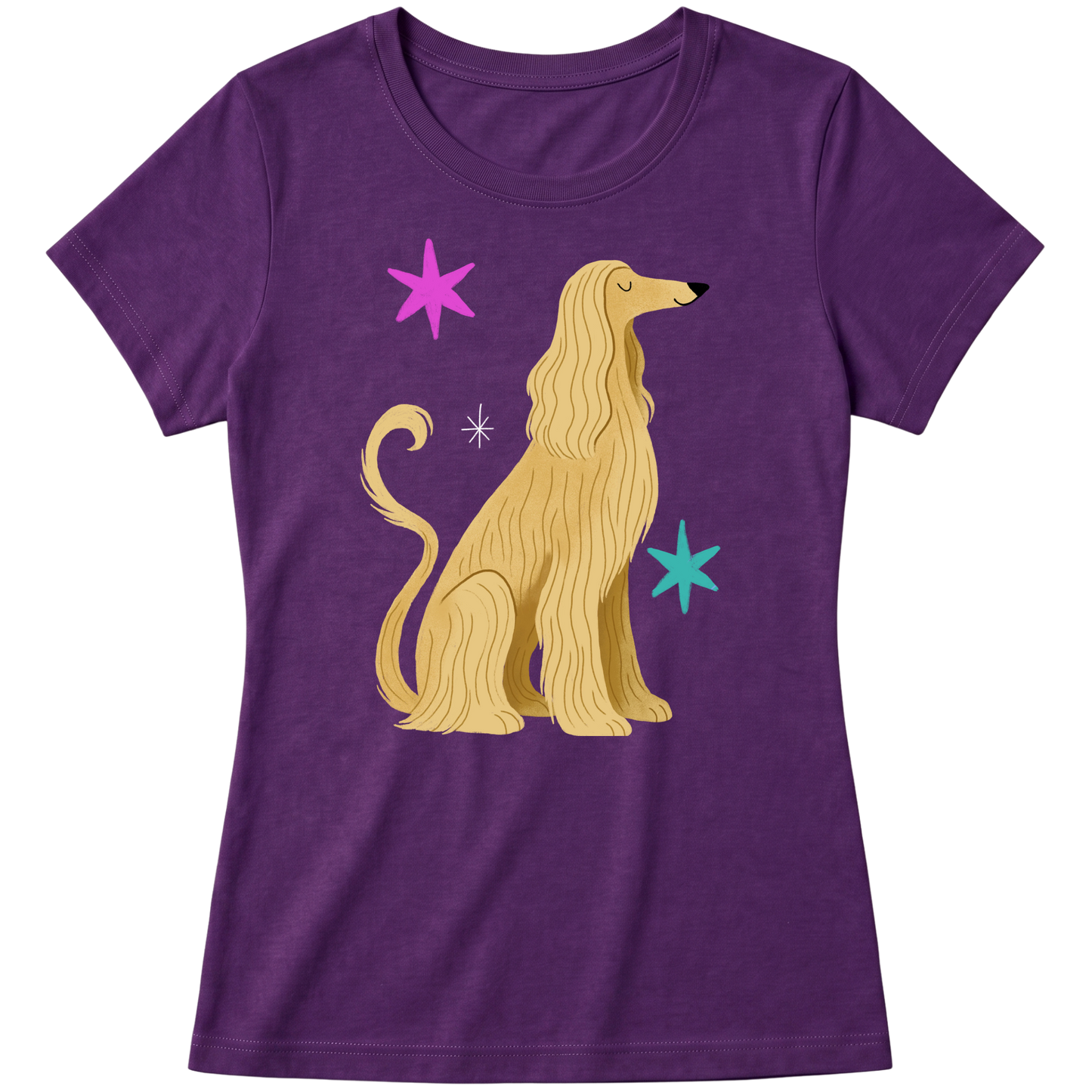 "Galgo Afegão" Blusa Baby Look