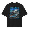 "Oversized Suedine "Sportjet"" Camiseta Oversized Suedine 220g