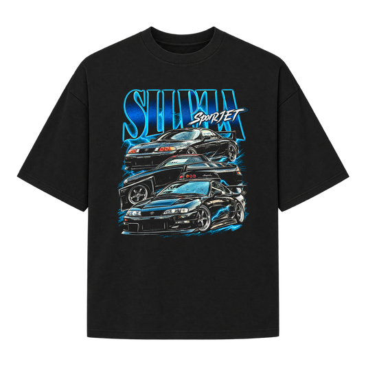 "Oversized Suedine "Sportjet"" Camiseta Oversized Suedine 220g