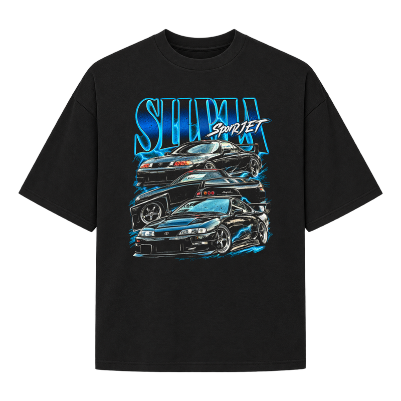 "Oversized Suedine "Sportjet"" Camiseta Oversized Suedine 220g