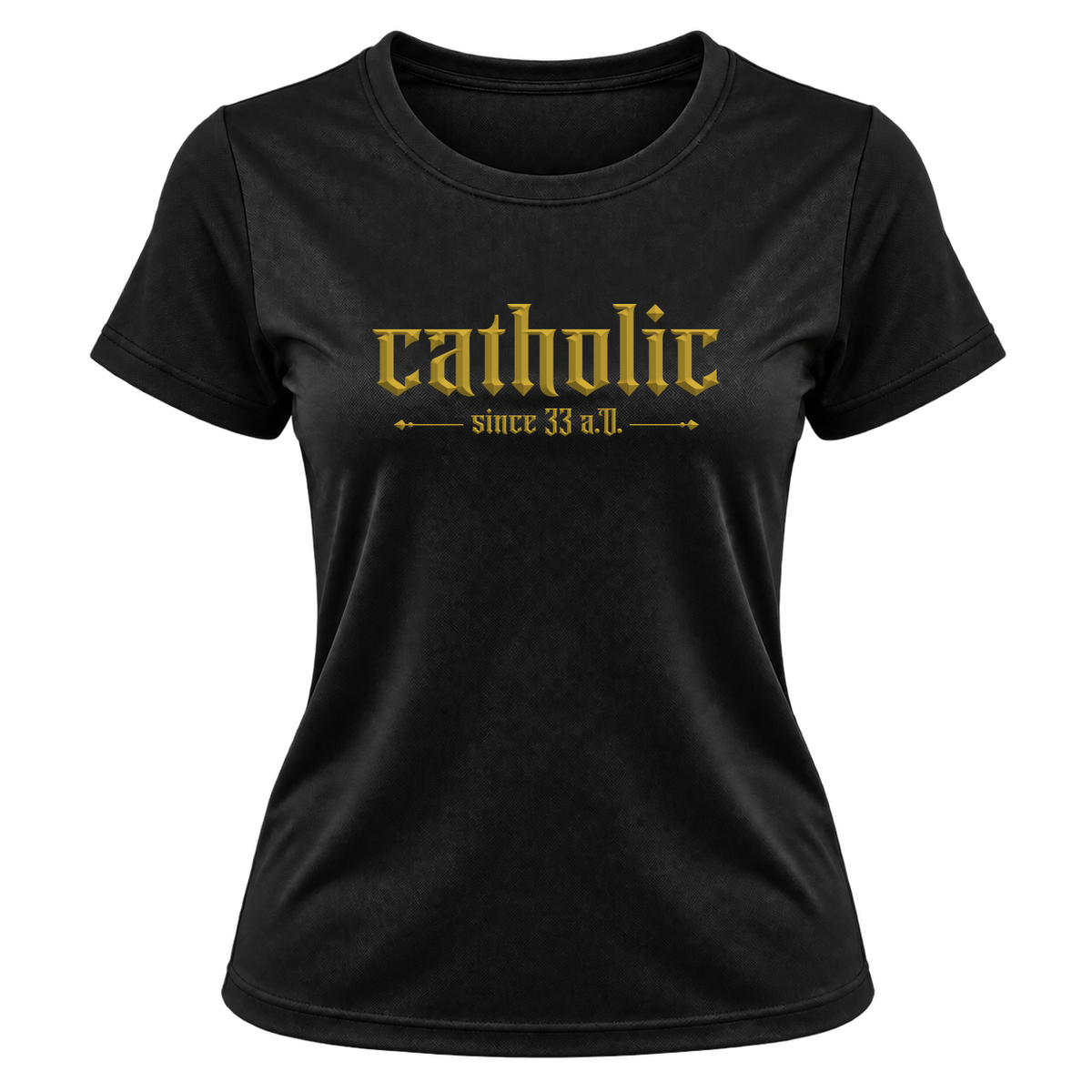 "Cristã Católica Catholic EC00" Camiseta Dryfit Feminina Basic