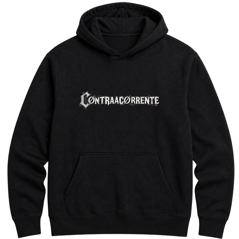 "Moletom (Canguru com capuz) Hoodie Essential #005 - CØNTRAACØRRENTE" Moletom Premium