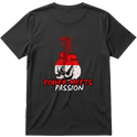 "Camiseta oversized estampa de boxe" Camiseta Regular Poliamida UV