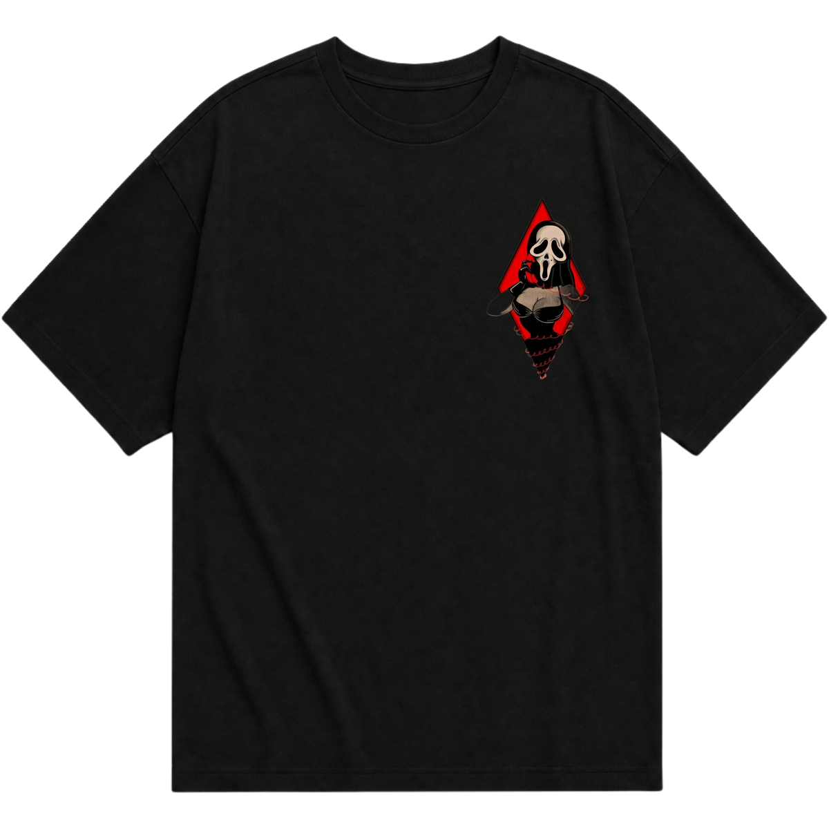 "Camisa oversized unisex." Camiseta Oversized Básica