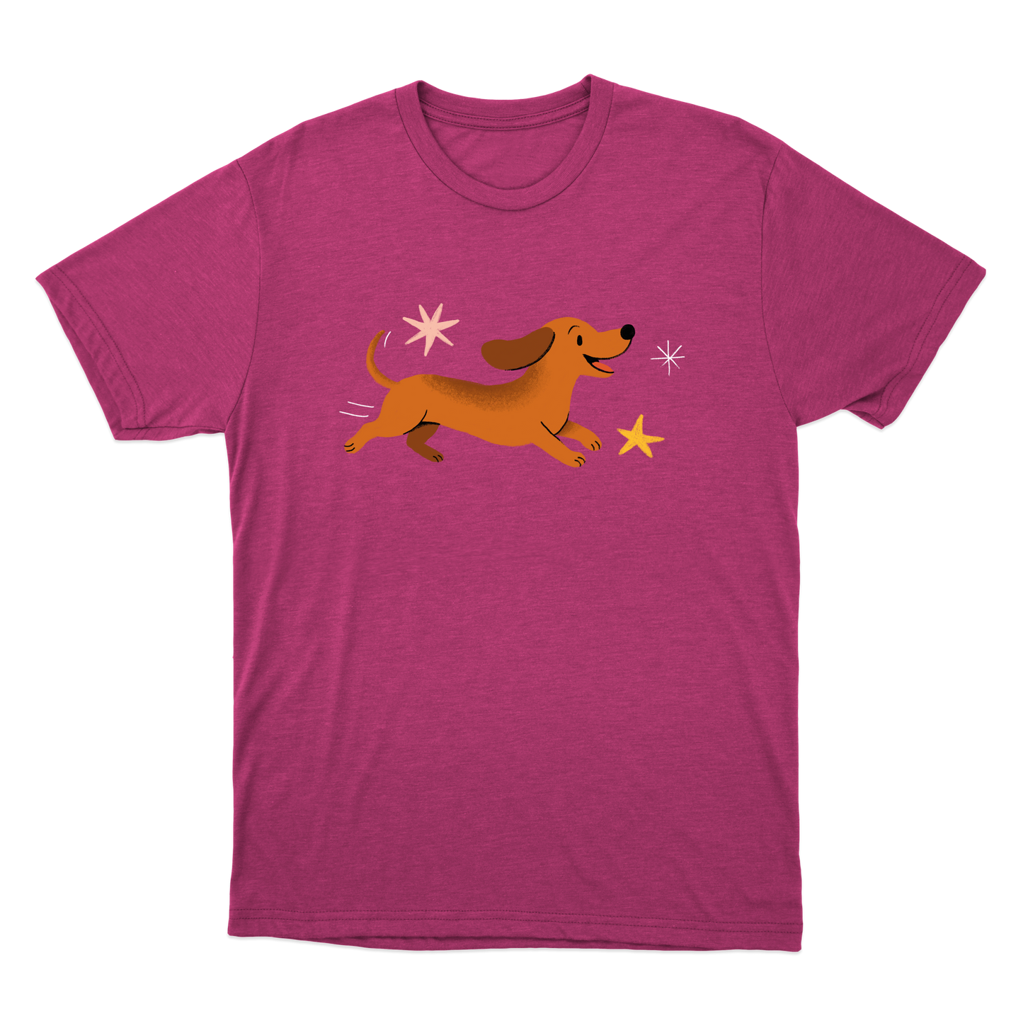 "Dachshund - Salsicha" Camiseta Básica Unissex