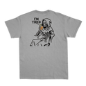 "Camiseta Mea Culpa - I'm tired skull" Camiseta Básica Unissex
