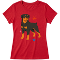 "Rottweiler" Blusa Baby Look