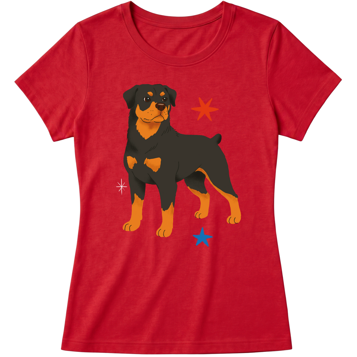 "Rottweiler" Blusa Baby Look