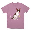 "Cão SRD flocos" Camiseta Básica Unissex