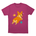 "corgi" Camiseta Básica Unissex