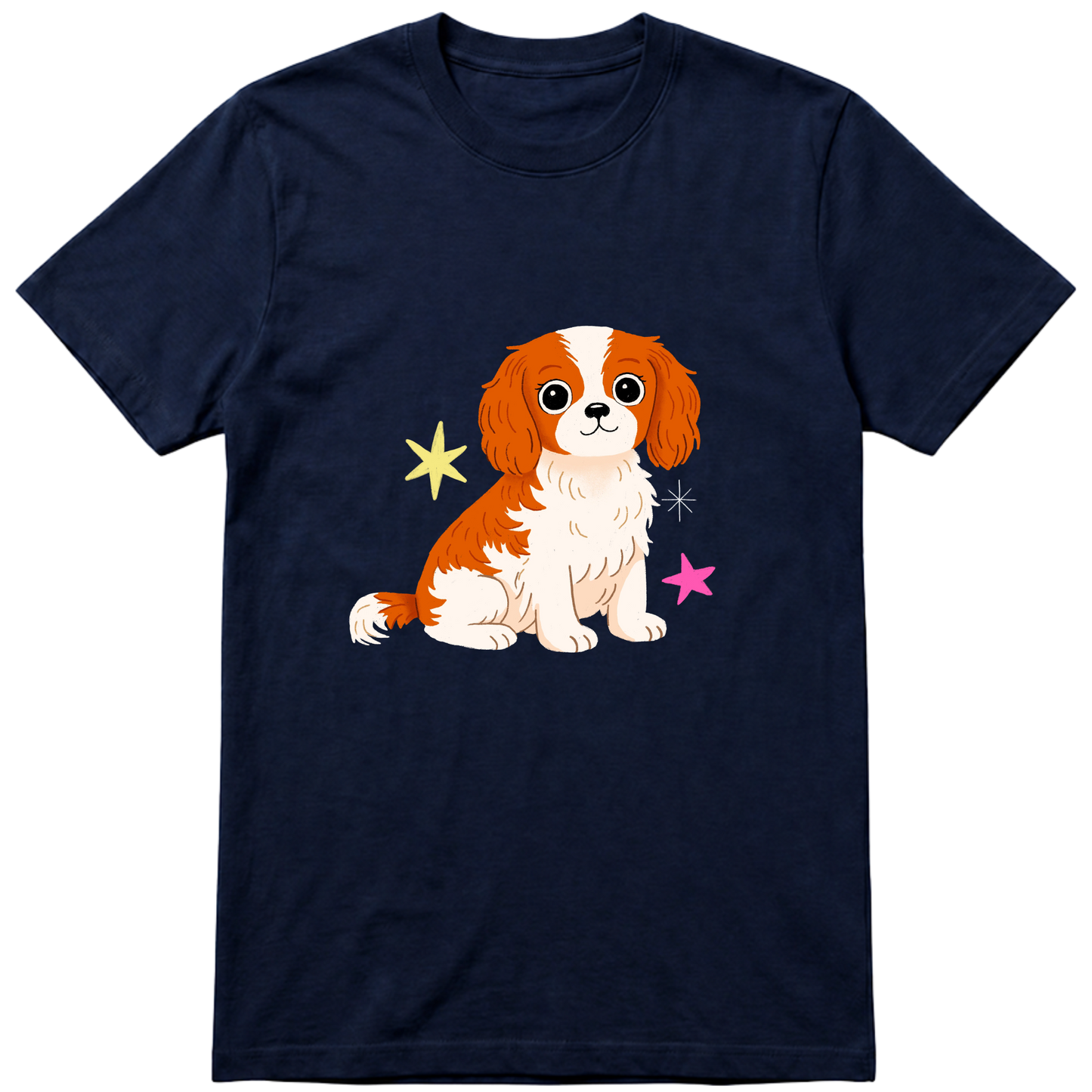 "Cavalier" Camiseta Básica Unissex