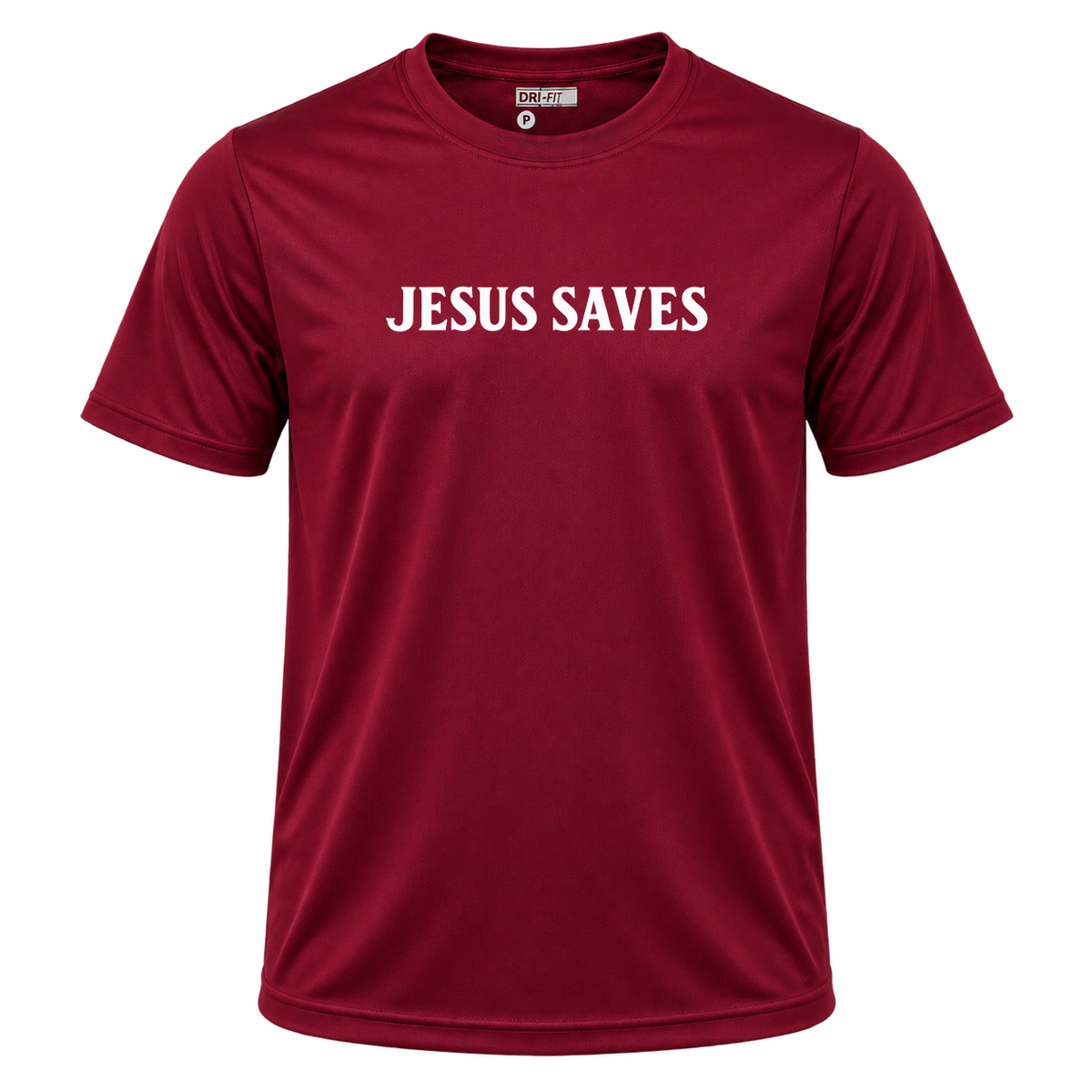 "Camiseta Dryfit Masculina Basic - Jesus Saves" Camiseta Dryfit Masculina Basic