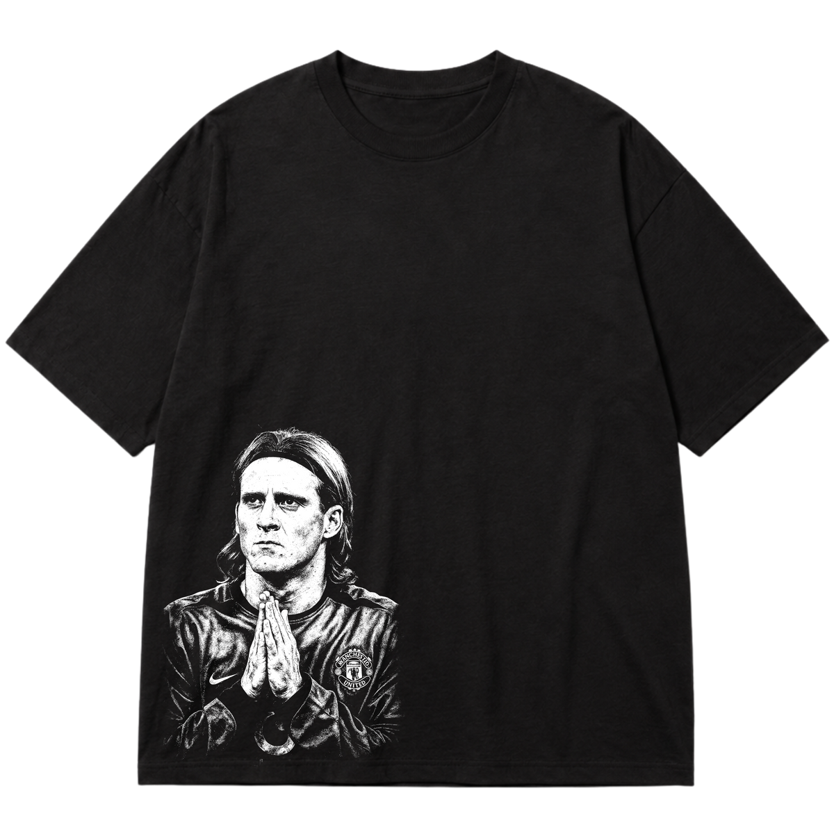 "Ícone dos gramados, eternizado no streetwear." Oversized Premium 96% algodão 4% Elastano