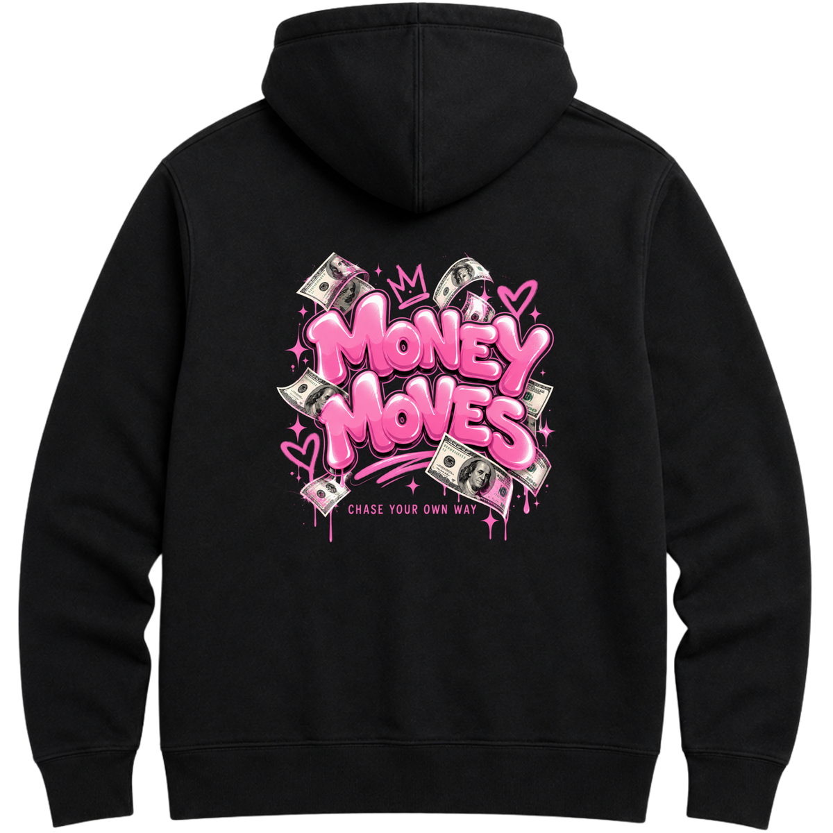 "Moletom Hoodie Essential - Money Moves" Moletom Premium