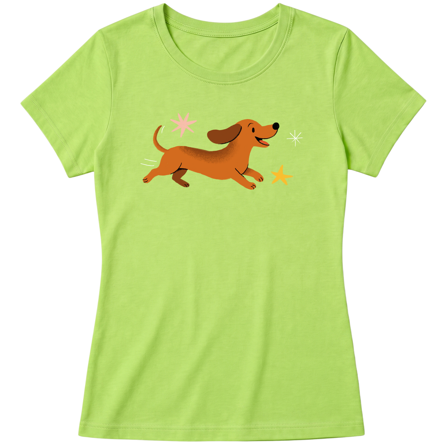"Dachshund - salsicha" Blusa Baby Look