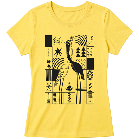"Seriema - Babylook" Blusa Baby Look