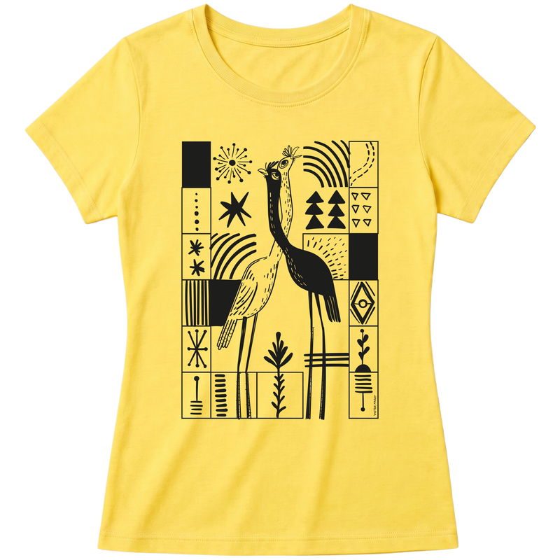 "Seriema - Babylook" Blusa Baby Look