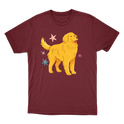 "Golden retrivier" Camiseta Básica Unissex