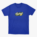 Camiseta com estampa frontal de "Rawbeat 88" em estilo gráfico dinâmico e estampa traseira de "Brasil 88" com design arrojado e número destacado.