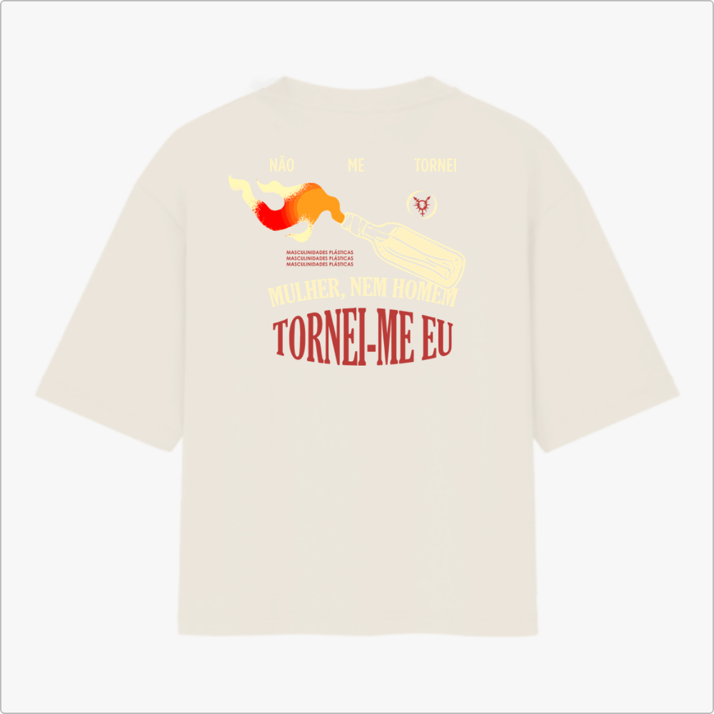 "TORNEI_ME EU (Verso)" Camiseta Oversized Básica