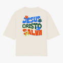 Jesus Cristo Salva Retrô