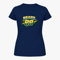 Camiseta com estampa frontal de "Rawbeat 88" em estilo esportivo dinâmico e estampa traseira de "Brasil 88" com mesmo estilo impactante.