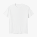 Camiseta sem estampa frontal e sem estampa traseira.