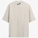 Moletom com estampa frontal de coração anatômico com texto estilizado "A MINHA GRAÇA TE BASTA" e estampa traseira de logotipo "HOPE Surf" em pequeno destaque.