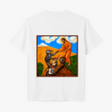 "Camiseta Premium Unissex Jesus Levanta os Destemidos" Camiseta Premium Unissex